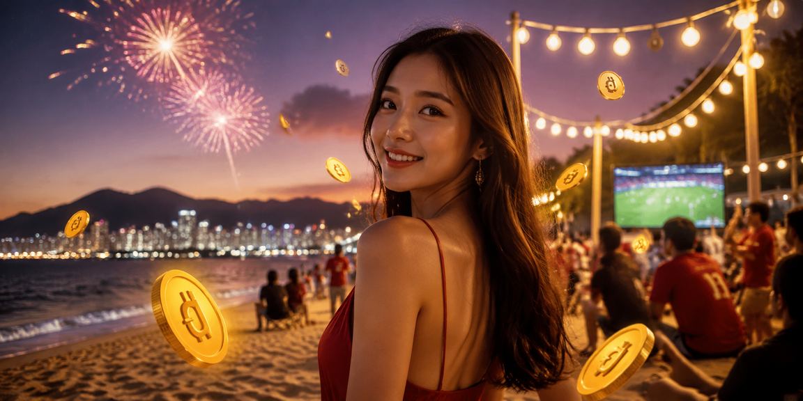 Thành viên VIP nhận thưởng đặc biệt tại bãi biển Đà Nẵng qua app bf1